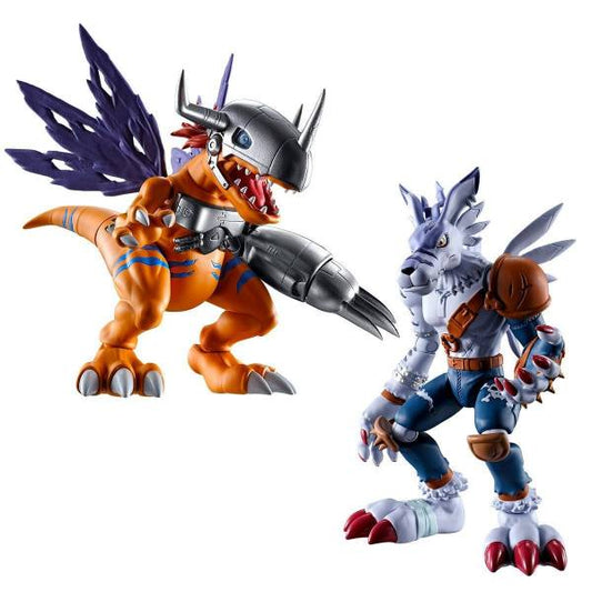 [PREORDER] SHODO DIGIMON METALGREYMON & WEREGARURUMON