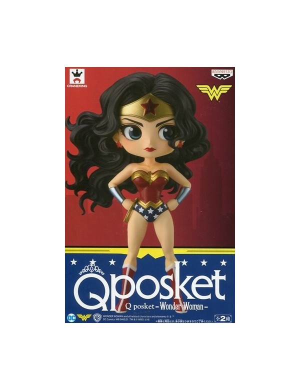 [PREORDER] BANPRESTO DC Comics Q Posket-Wonder Woman - A: Normal Color Ver.