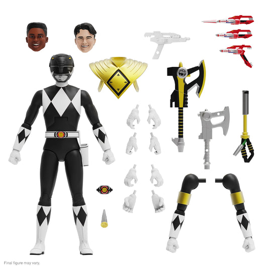 [PREORDER] Super 7 Mighty Morphin Power Rangers Ultimates! Wave 3 - Black Ranger