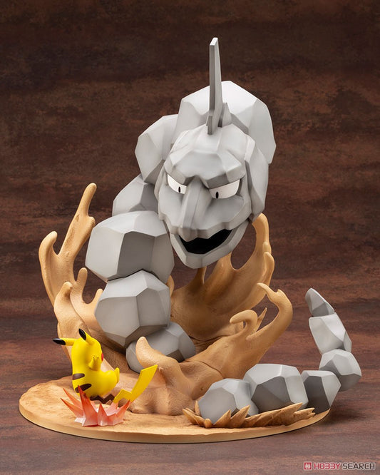 [PREORDER] KOTOBUKIYA ARTFX J Pocket (Pokemon) Monster Series Iwork (Onix) Vs. Pikachu 1/8 Figure