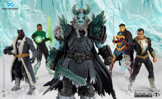 [PREORDER] McFarlane ENDLESS WINTER BAF Bundle (Batman, Wonder Woman, Green Lantern, Black Adam)