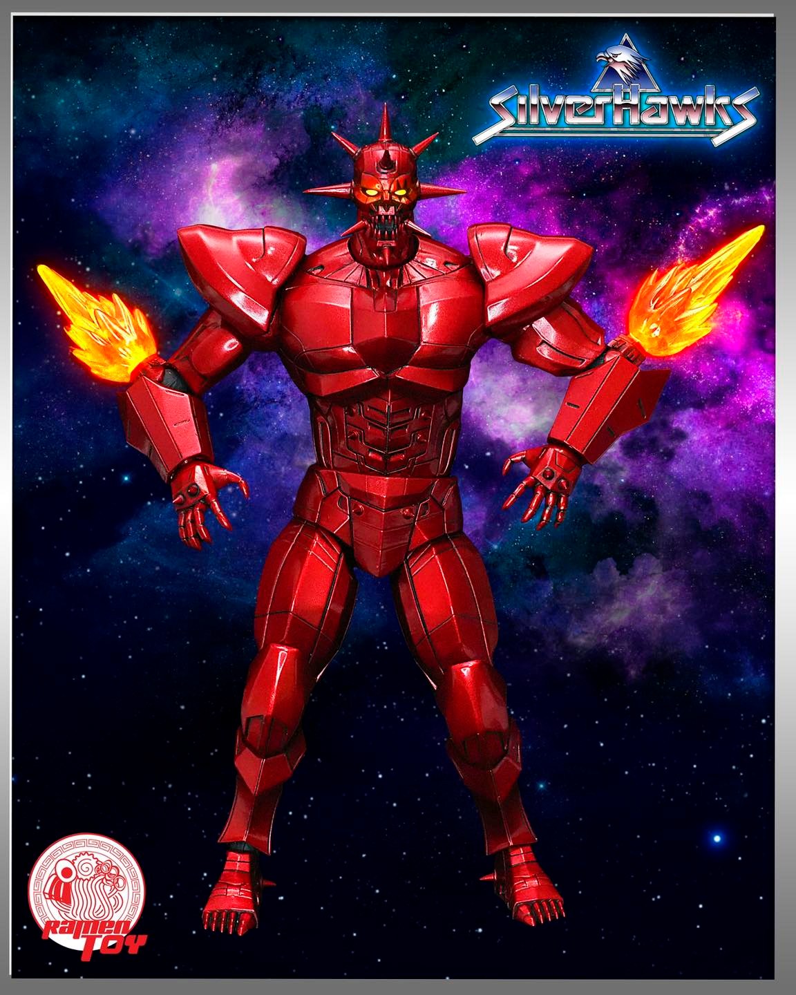 [PREORDER] Ramen Toys SilverHawks 1-12 Mon*Star Action Figure