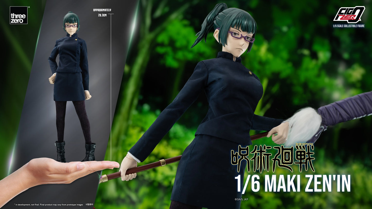 [PREORDER] Threezero Jujutsu Kaisen FigZero 1/6 Maki Zen'in