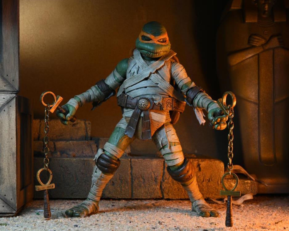 [PREORDER] NECA Universal Monsters x Teenage Mutant Ninja Turtles Ultimate Michelangelo as The Mummy