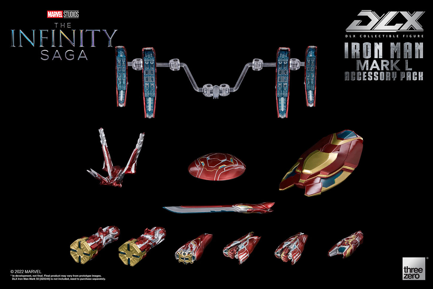 [PREORDER] Threezero - Avengers: Infinity Saga DLX Iron Man Mark 50 Accessory Set