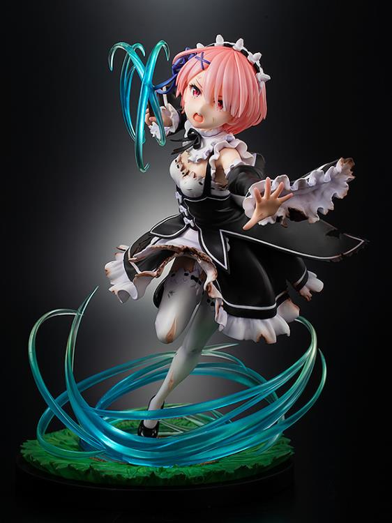 [PREORDER] Re:Zero Starting Life in Another World Ram (Battle with Roswaal Ver.) 1/7 Scale Figure