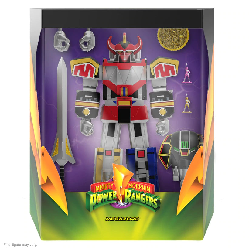 [PREORDER] Super 7 Mighty Morphin Power Rangers Ultimates! Wave 3 - Dino Megazord