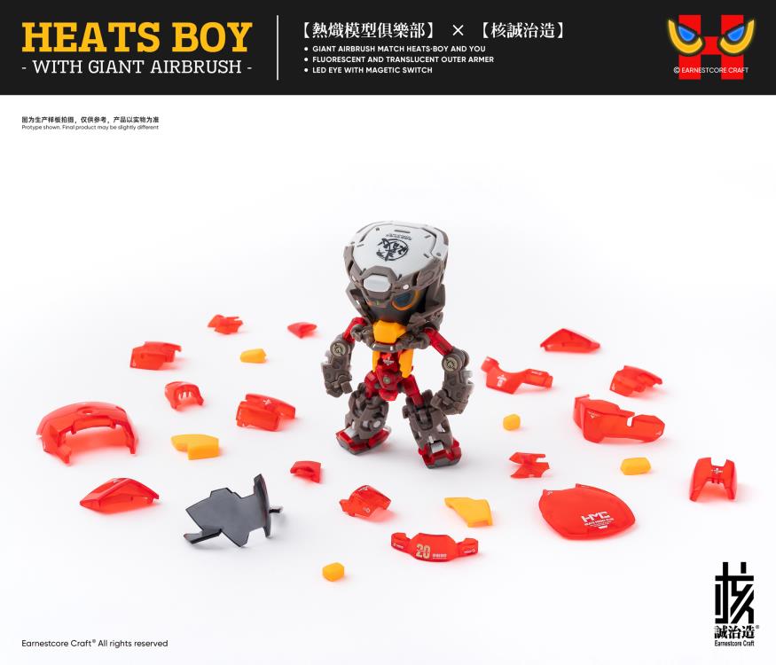 [PREORDER] Heats Boy Figure with Giant Airbrush