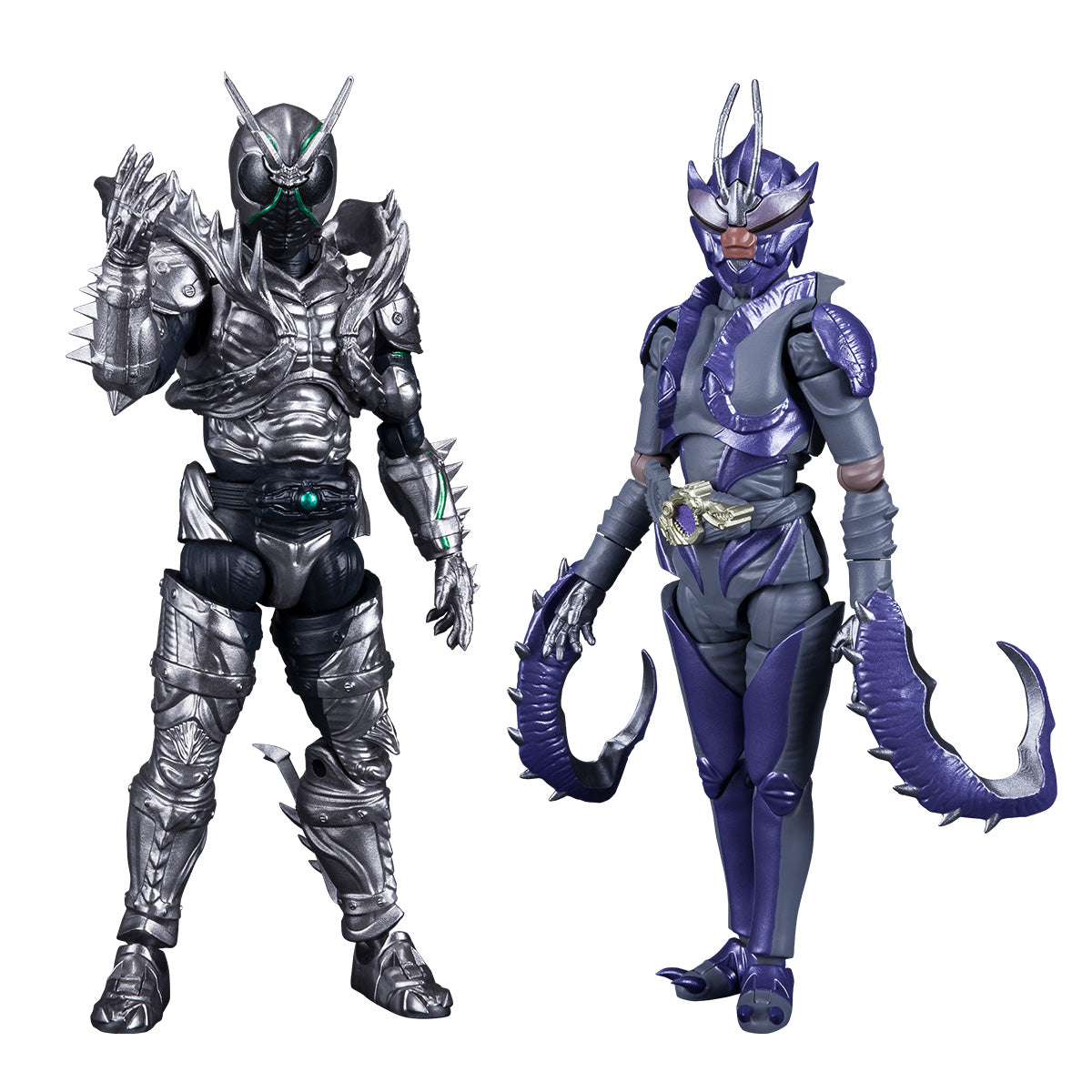 [PREORDER] Shodo-XX Kamen Rider Shadowmoon & Mantis Mutant Set