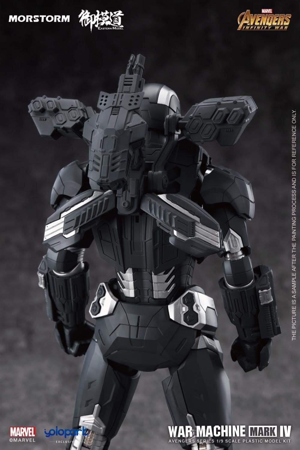 [PREORDER] Morstorm x Eastern Model x Yolopark: 1/9 Marvel’s War Machine Mark 4 Model Kit