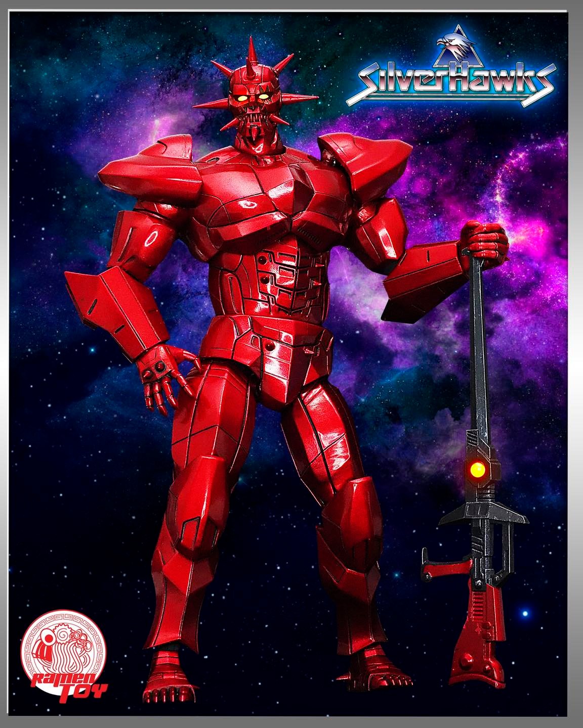 [PREORDER] Ramen Toys SilverHawks 1-12 Mon*Star Action Figure