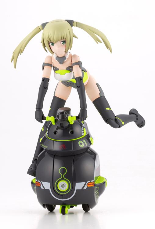 [PREORDER] Frame Arms Girl x Maruttoys Innocentia (Racer Ver.) and Noseru (Racing Specs Ver.) Model Kit