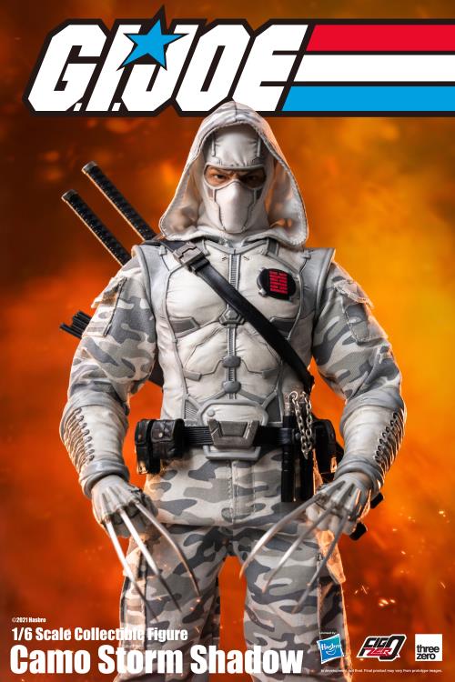 [PREORDER] Threezero X Hasbro G.I. Joe FigZero Storm Shadow (Camo) 1/6 Scale PX Previews Exclusive Figure