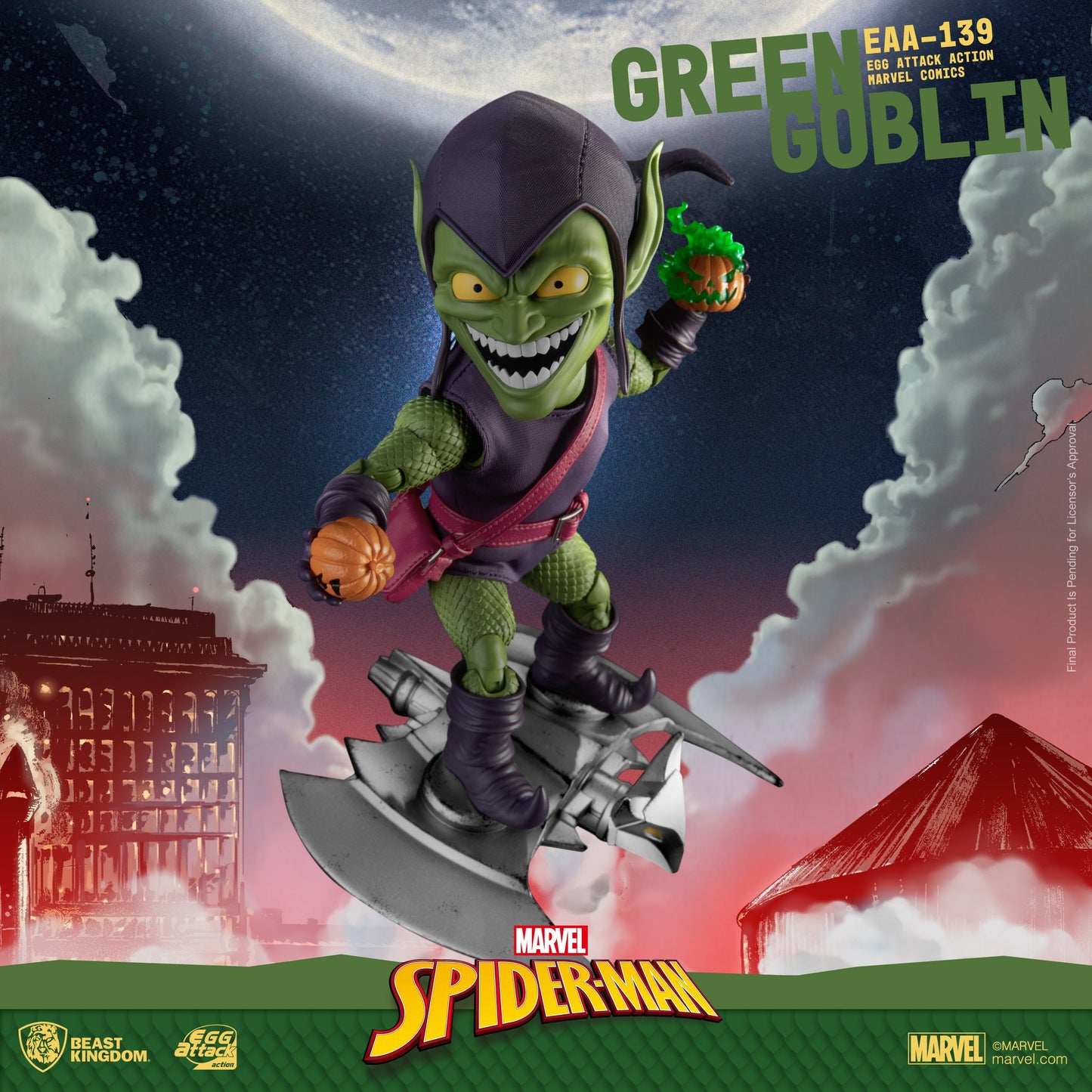 [PREORDER] Beast Kingdom EAA-139 Marvel Comics Spider-Man: Green Goblin