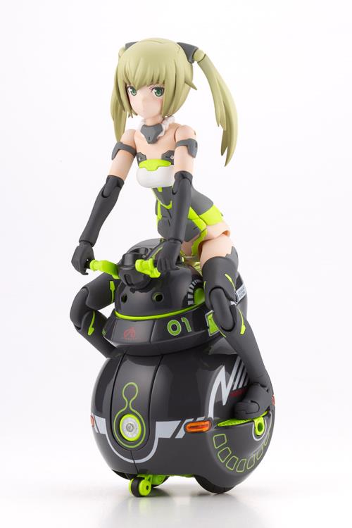 [PREORDER] Frame Arms Girl x Maruttoys Innocentia (Racer Ver.) and Noseru (Racing Specs Ver.) Model Kit