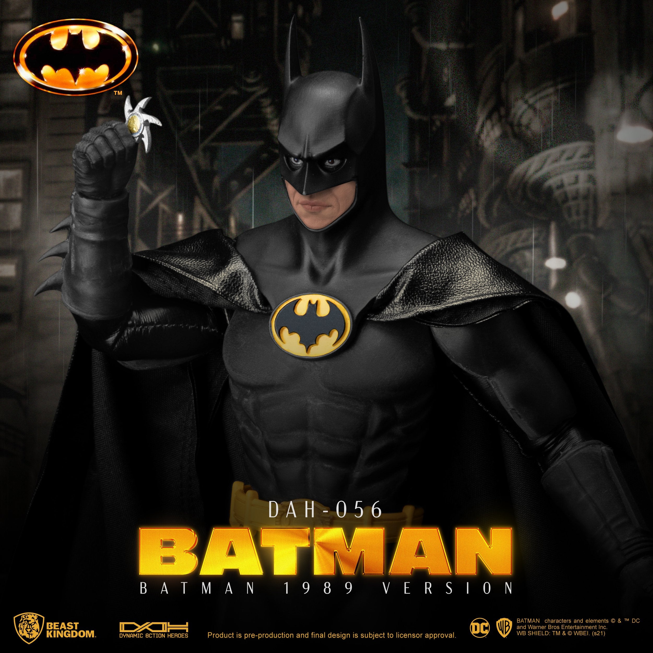 Batman 1989: Batman DAH-056 cheapest Dynamic 8ction Heroes Action Figure