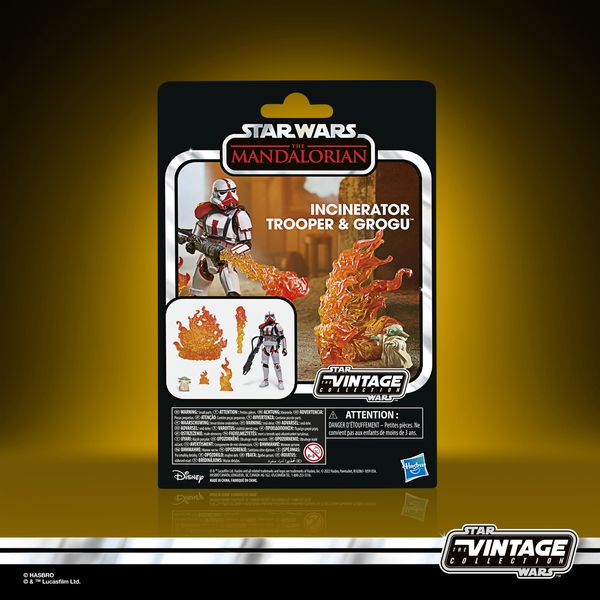 [PREORDER] Hasbro Star Wars  The Vintage Collection 3.75 inch : Deluxe Incinerator Trooper & Grogu
