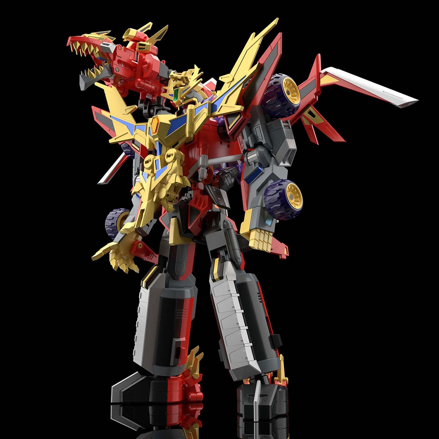 [PREORDER] SMP [Shokugan Modeling Project] SSSS.DYNAZENON GridKnight & Goldburn