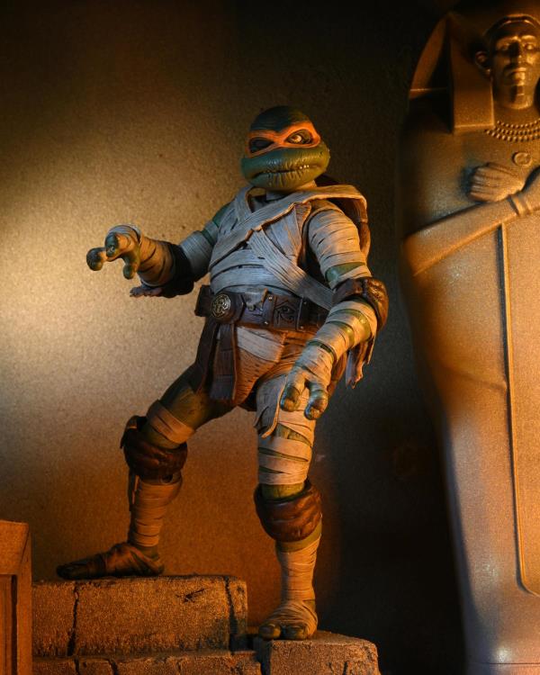 [PREORDER] NECA Universal Monsters x Teenage Mutant Ninja Turtles Ultimate Michelangelo as The Mummy