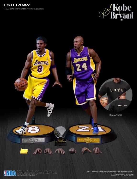 [PREORDER] Real Masterpiece NBA Collection - Kobe Bryant Action Figure 1/6  Scale Figure