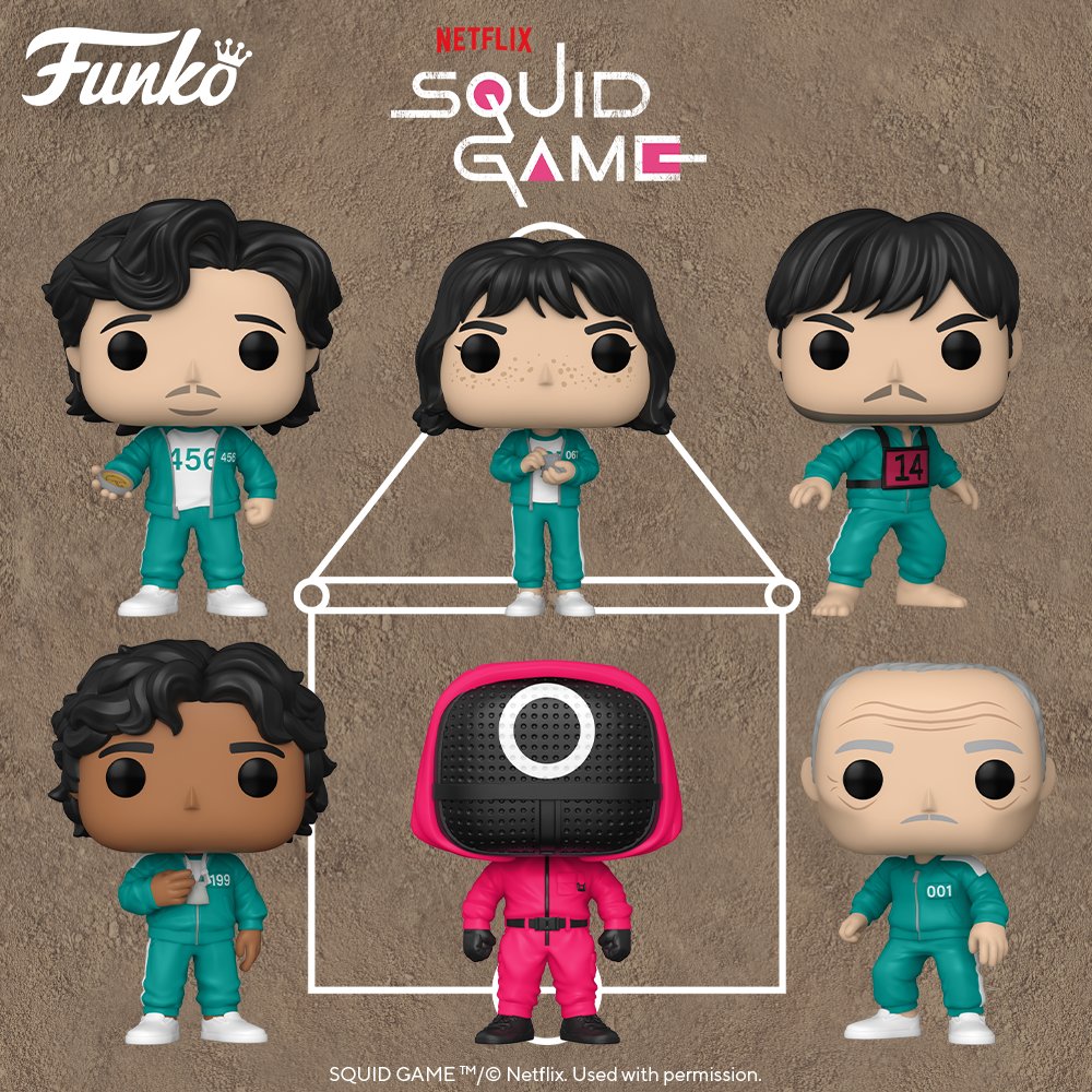 [PREORDER] Funko Pop! Squid Game (Set of 6)