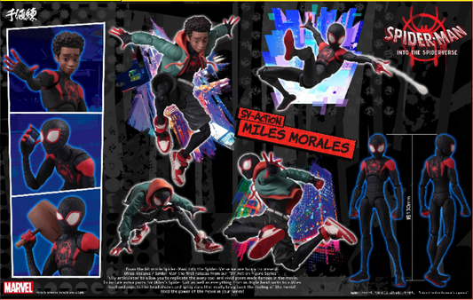 [PREORDER] Spider Man: Into the Spider Verse SV ACTION Miles Morales - Spider-Man (RERELEASE)