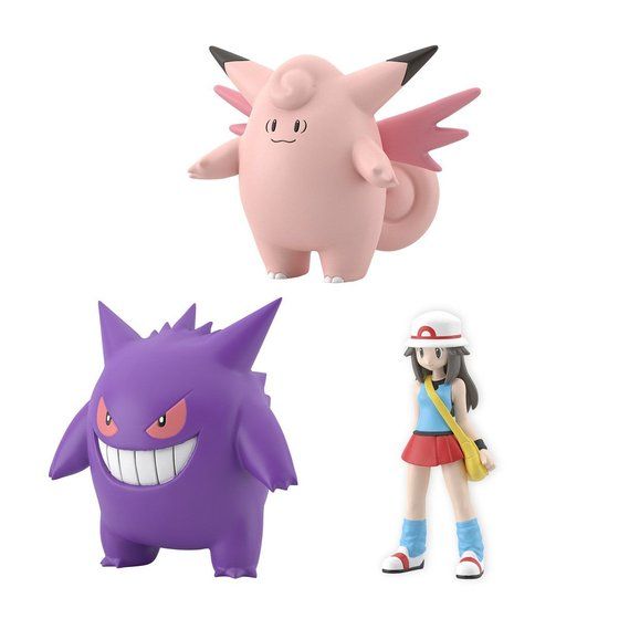 [PREORDER] Pokemon Scale World Kanto Leaf & Clefable & Gengar
