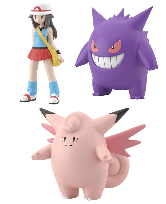 [PREORDER] POKEMON SCALE WORLD KANTO REGION LEAF & PIXI & GENGAR