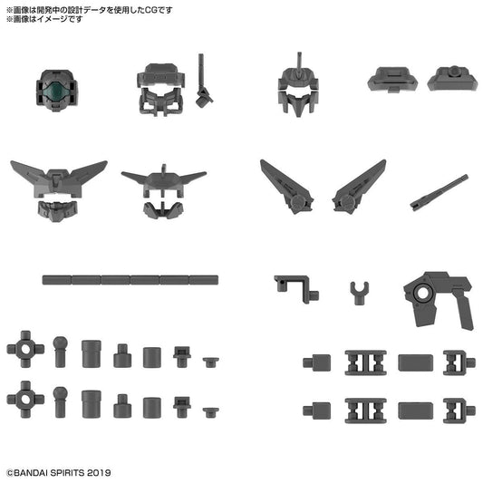 [PREORDER] 30MM 1/144 OPTION PARTS SET 6 (CUSTOMIZE HEADS A)