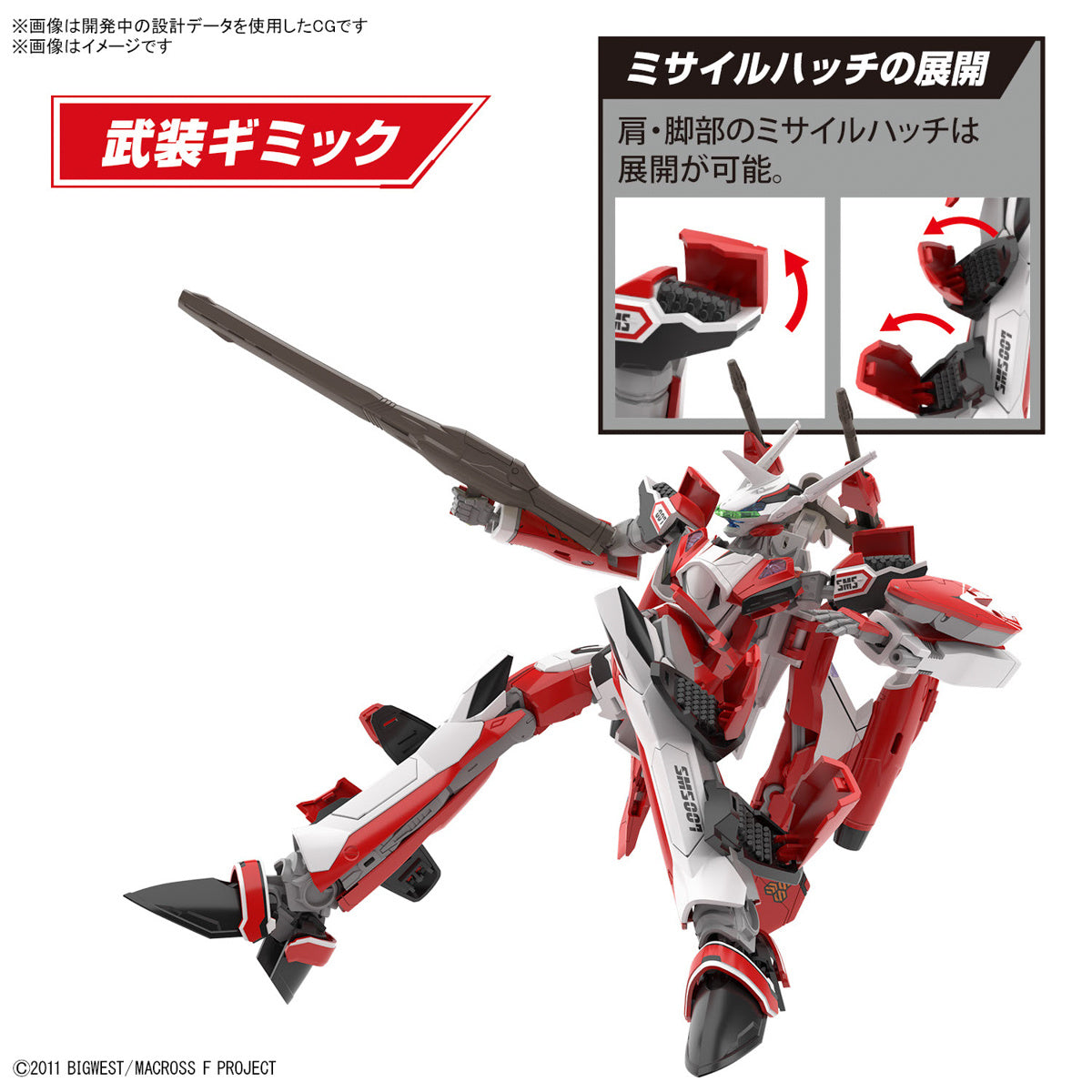 [PREORDER] HG 1/100 YF-29 DURANDAL VALKYRIE (ALTO SAOTOME USE)