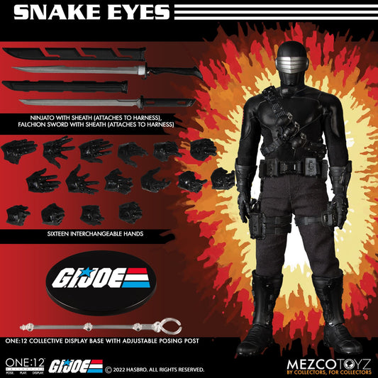 [PREORDER] One:12 Collective G.I. Joe: Snake Eyes – Deluxe Edition