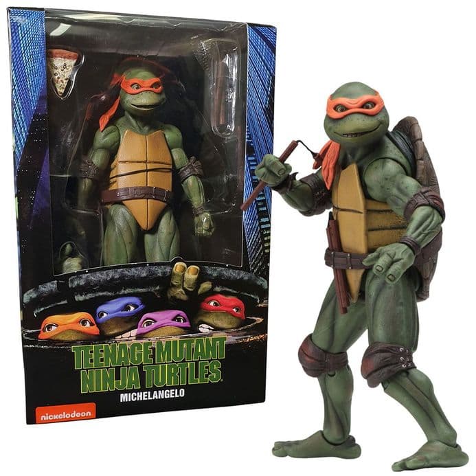[PREORDER] NECA Teenage Mutant Ninja Turtles (TMNT) 7" 1990 Movie Version Set of 4 (re-run)