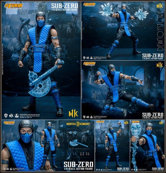 [PREORDER] Storm Collectibles 1/6 Scale Action Figure MORTAL KOMBAT 11 SUB-ZERO