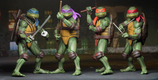 [PREORDER] NECA Teenage Mutant Ninja Turtles (TMNT) 7" 1990 Movie Version Set of 4 (re-run)